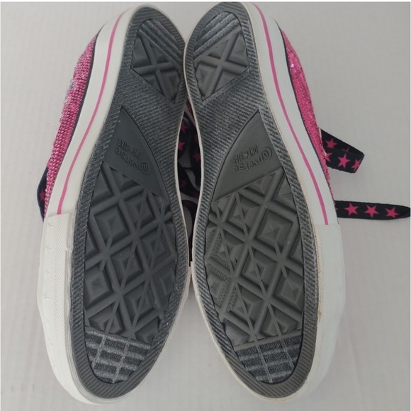 Converse One Star Pink Sequins Sneakers - Picture 7 of 11
